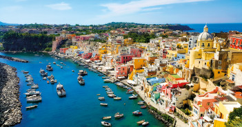 Procida island in Italy (Campania)