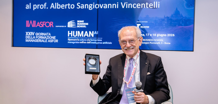 La XXIV Giornata della Formazione Manageriale ASFOR alla Rome Business School: HUMANAI ridisegna il rapporto tra intelligenza umana, competenze e leadership. Conferito ad Alberto Sangiovanni Vincentelli l’ASFOR Award for Excellence 2026